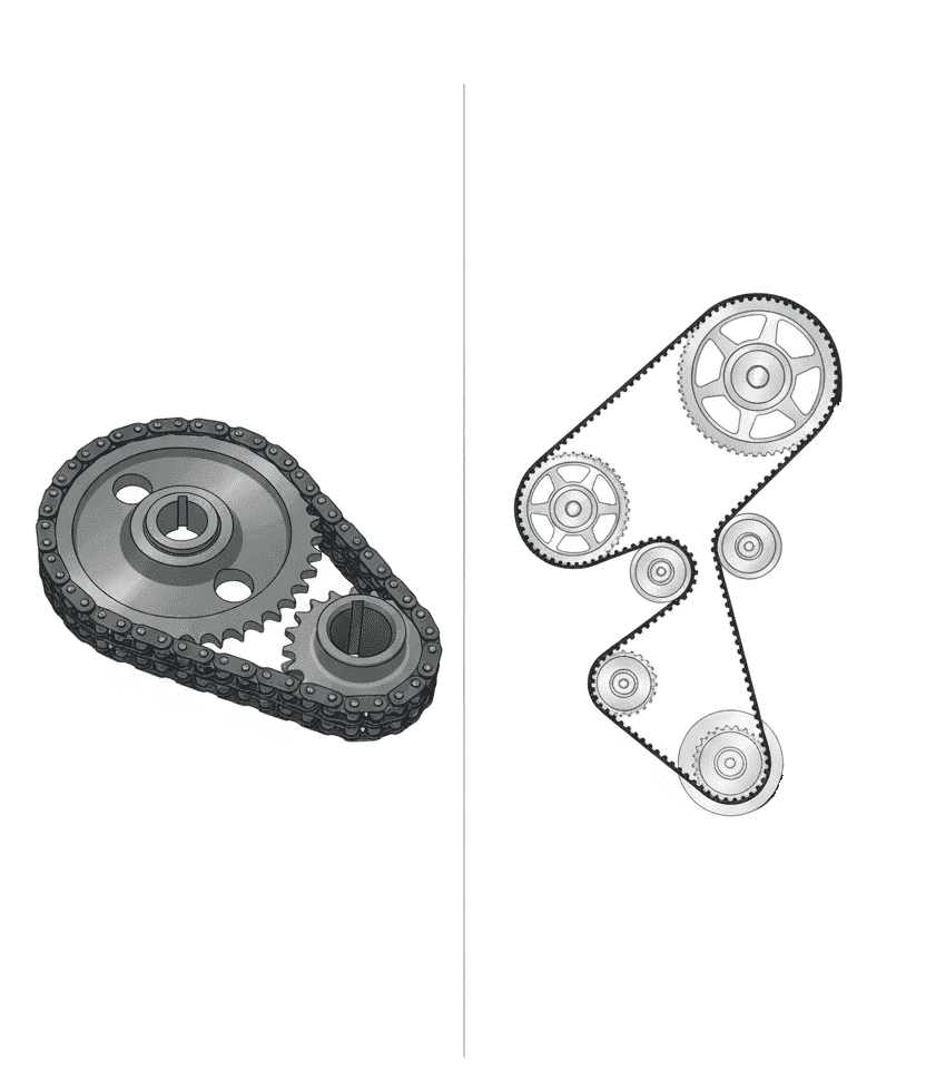 Différence courroie et chaîne de distribution - Guide pratique
