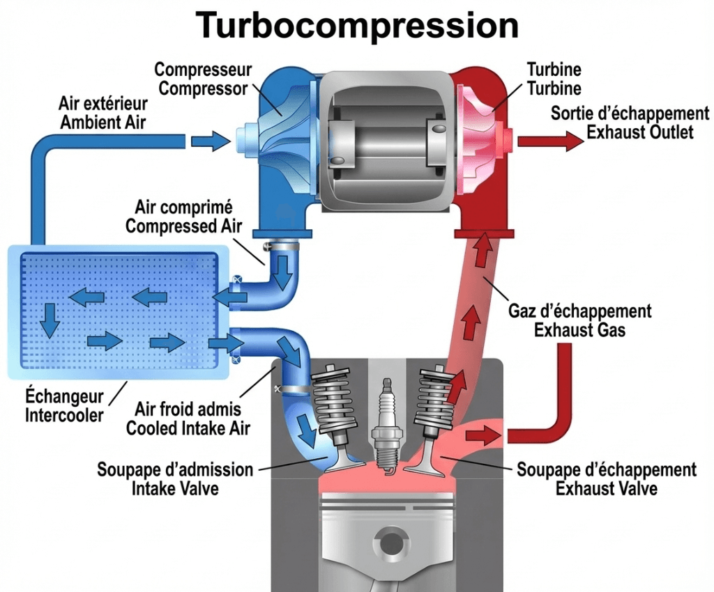 Schéma turbocompression