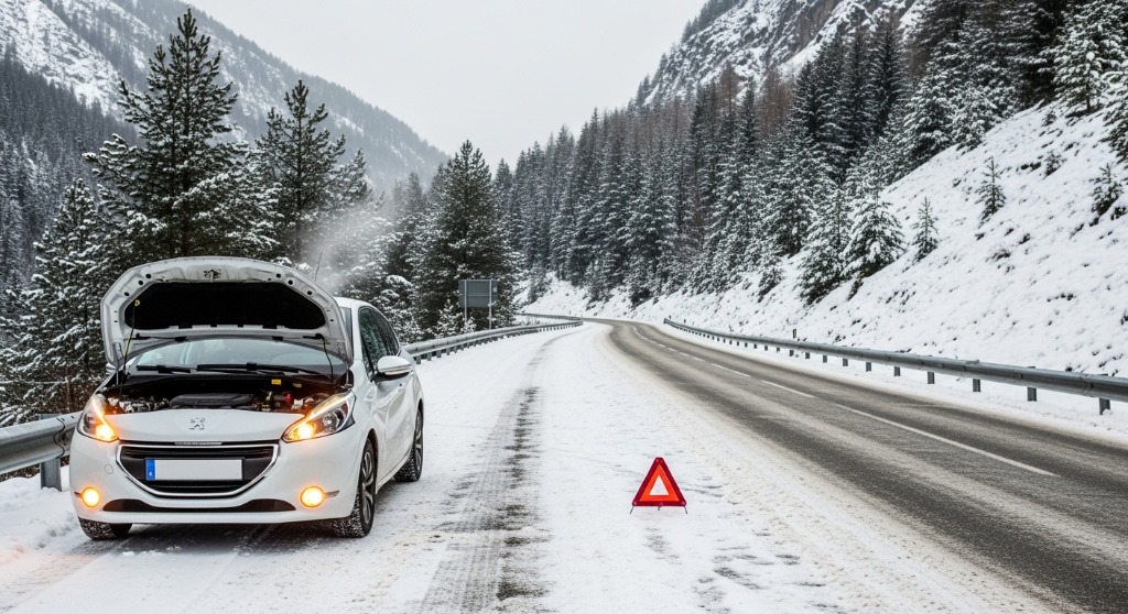 Illustration Moteur PureTech : l'erreur fatale avant de partir au ski (vérification express 2 minutes)