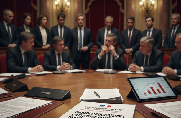 Illustration Industrie auto : le Sénat alerte sur un « crash programmé »